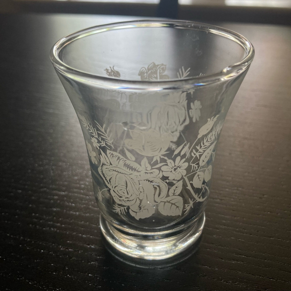 Vintage Mid 20th Century 4 Shot Glass One Size Clear - Picture 5 of 11